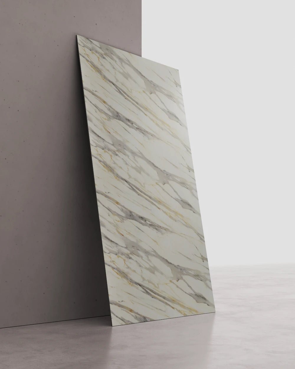 Calacatta Gold Faux Wall Panel - CrownCornice Mouldings & Millworks Inc.