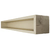 HAND HEWN ENDURATHANE FAUX WOOD CEILING BEAM, ALMOND - CrownCornice Mouldings & Millworks Inc.