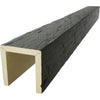 HAND HEWN ENDURATHANE FAUX WOOD CEILING BEAM, SLATE - CrownCornice Mouldings & Millworks Inc.