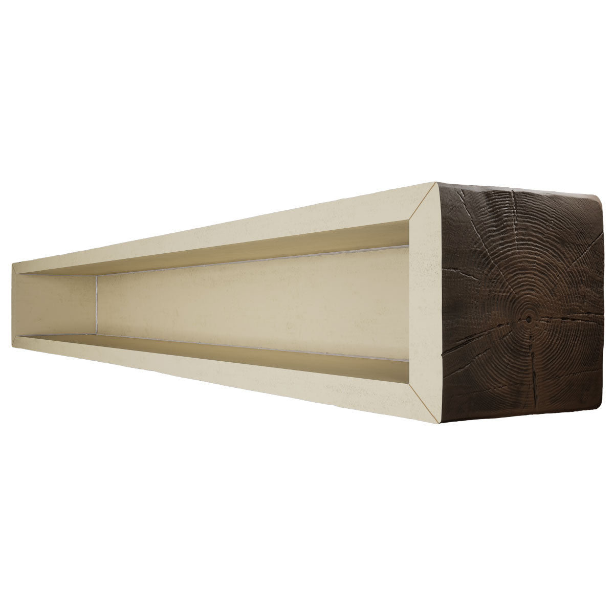 KNOTTY PINE ENDURATHANE FAUX WOOD CEILING BEAM, AGED - CrownCornice Mouldings & Millworks Inc.