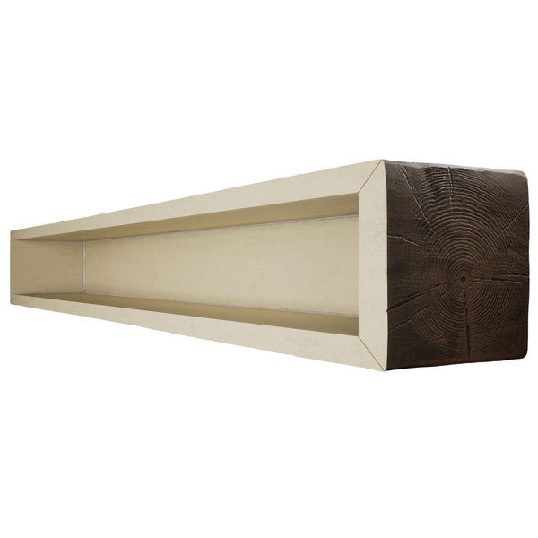 KNOTTY PINE ENDURATHANE FAUX WOOD CEILING BEAM, AGED - CrownCornice Mouldings & Millworks Inc.