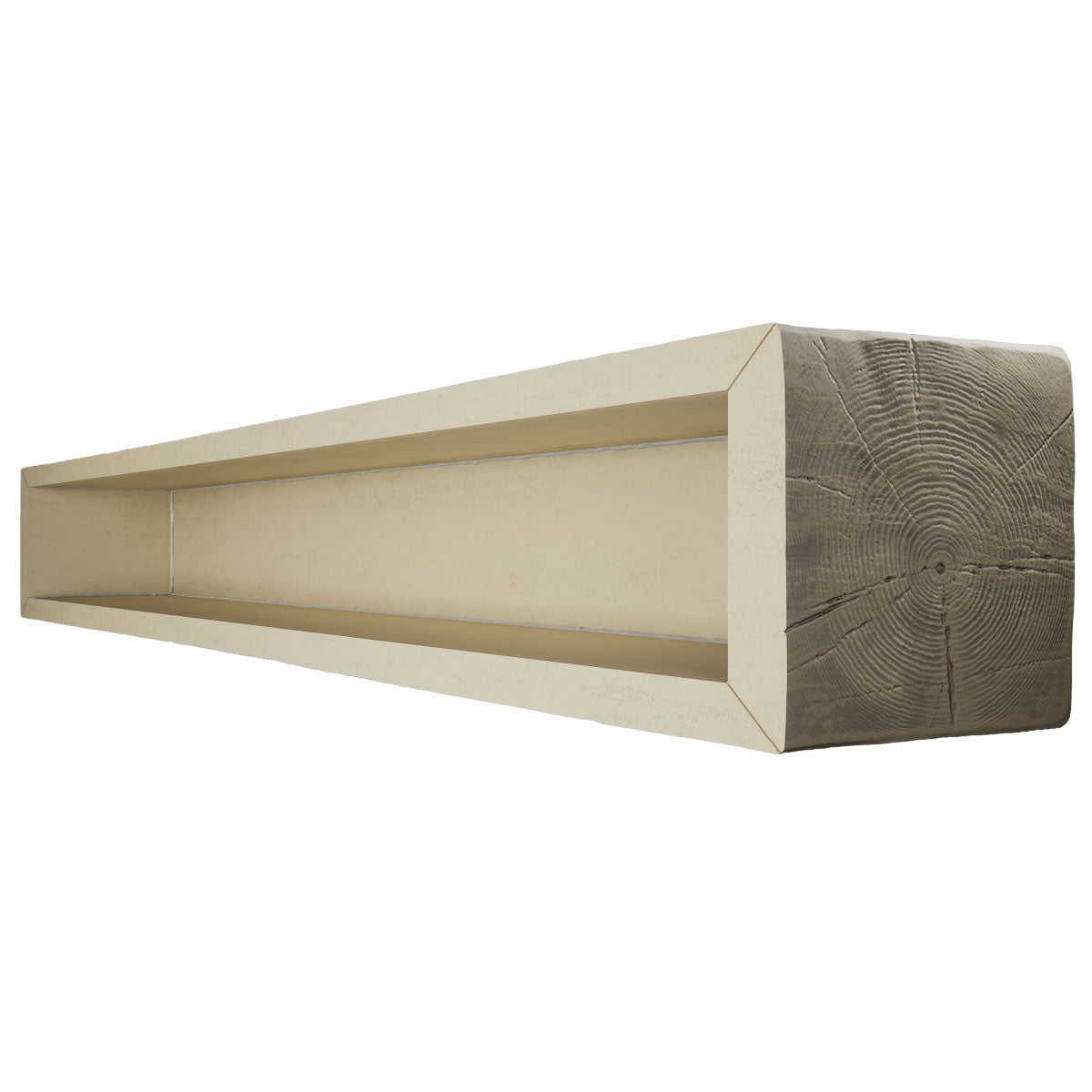 KNOTTY PINE ENDURATHANE FAUX WOOD CEILING BEAM, ALMOND - CrownCornice Mouldings & Millworks Inc.