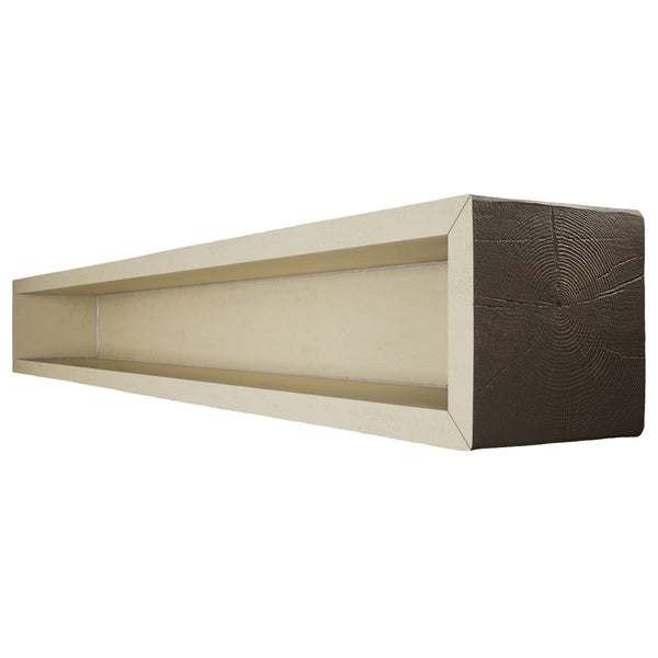 KNOTTY PINE ENDURATHANE FAUX WOOD CEILING BEAM, CEDAR BARK - CrownCornice Mouldings & Millworks Inc.