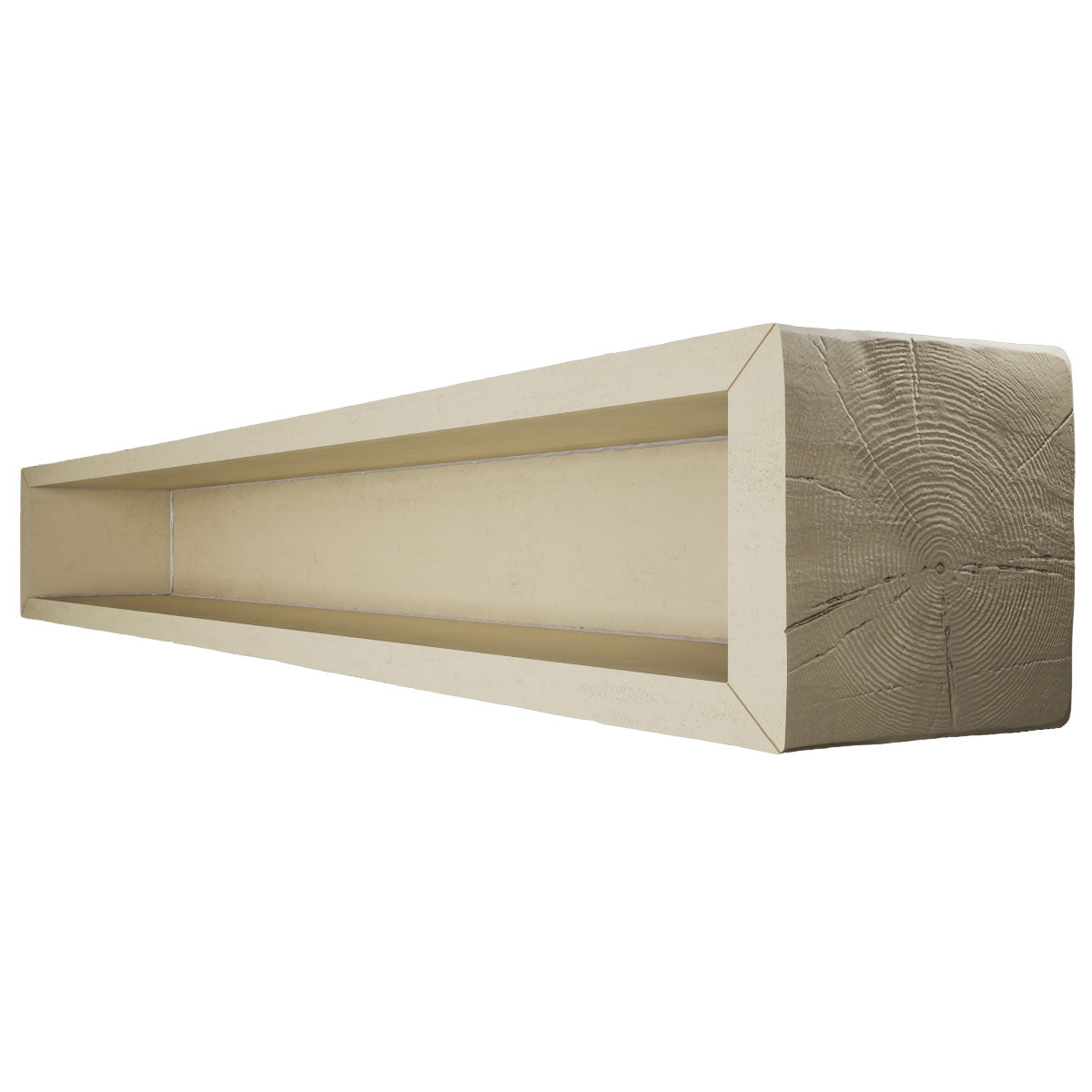 KNOTTY PINE ENDURATHANE FAUX WOOD CEILING BEAM, CHAMPAGNE MIST - CrownCornice Mouldings & Millworks Inc.