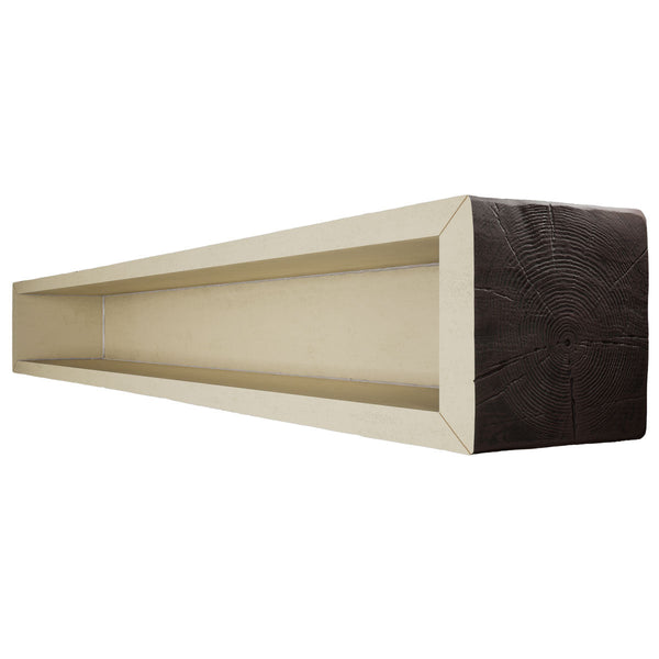 KNOTTY PINE ENDURATHANE FAUX WOOD CEILING BEAM, MAHOGANY - CrownCornice Mouldings & Millworks Inc.