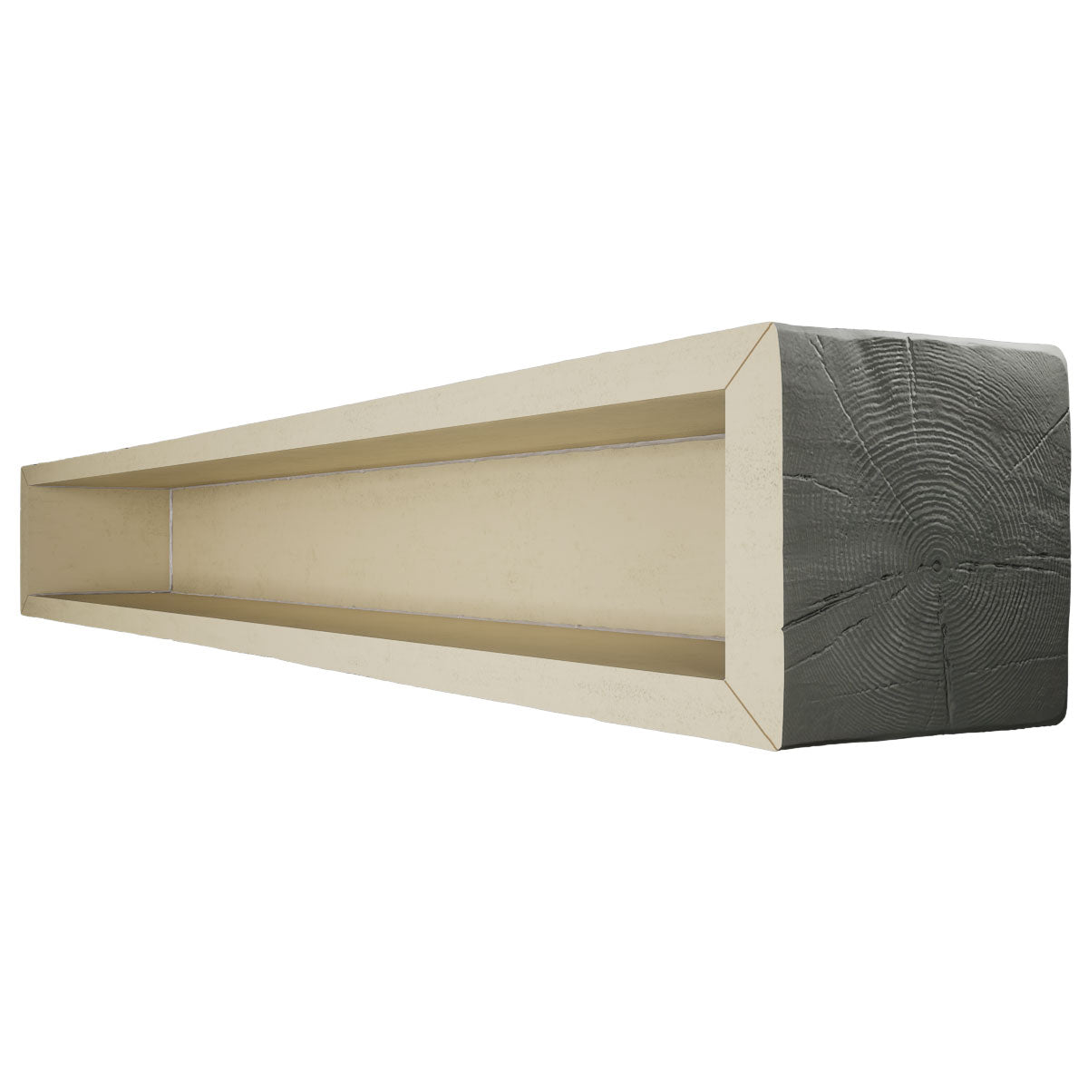 KNOTTY PINE ENDURATHANE FAUX WOOD CEILING BEAM, SLATE - CrownCornice Mouldings & Millworks Inc.