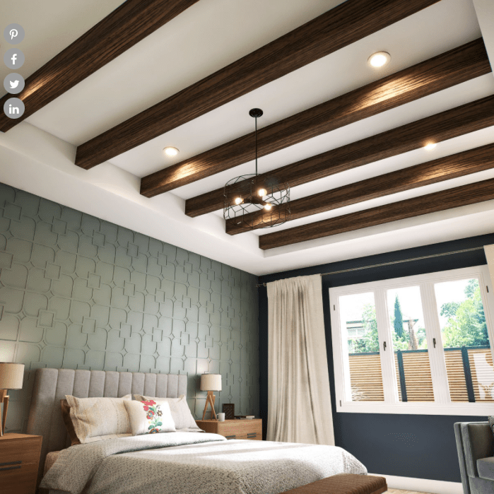 MENA FAUX WOOD CEILING BEAM - KONA BROWN - CrownCornice Mouldings & Millworks Inc.