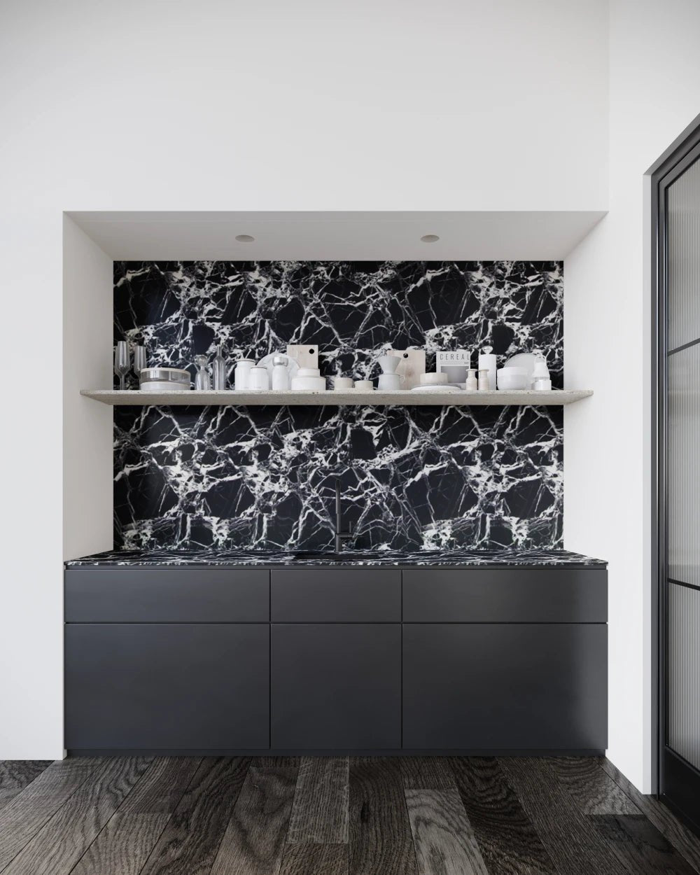 Nero Antico Faux Wall Panel - FWP947103 - CrownCornice Mouldings & Millworks Inc.