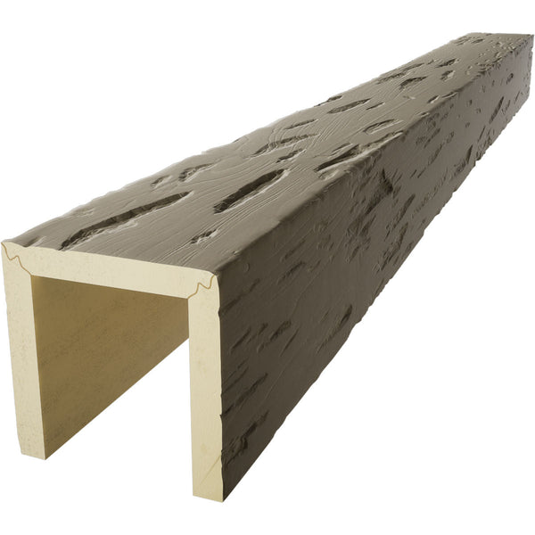 PECKY CYPRESS ENDURATHANE FAUX WOOD CEILING BEAM, CHAMPAGN MIST - CrownCornice Mouldings & Millworks Inc.