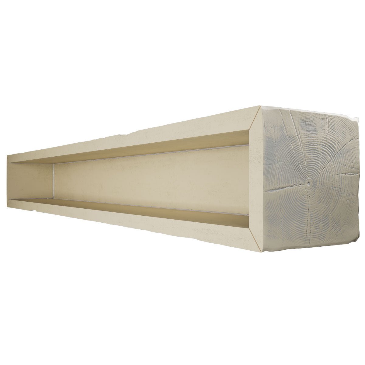 PECKY CYPRESS ENDURATHANE FAUX WOOD CEILING BEAM, DRIFTWOOD - CrownCornice Mouldings & Millworks Inc.