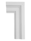 3-1/2" Tudor Casing CC117 - 14FT PC - CrownCornice Mouldings & Millworks Inc.