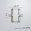 GRANBY Decorative Wall Panel - CrownCornice Mouldings & Millworks Inc.