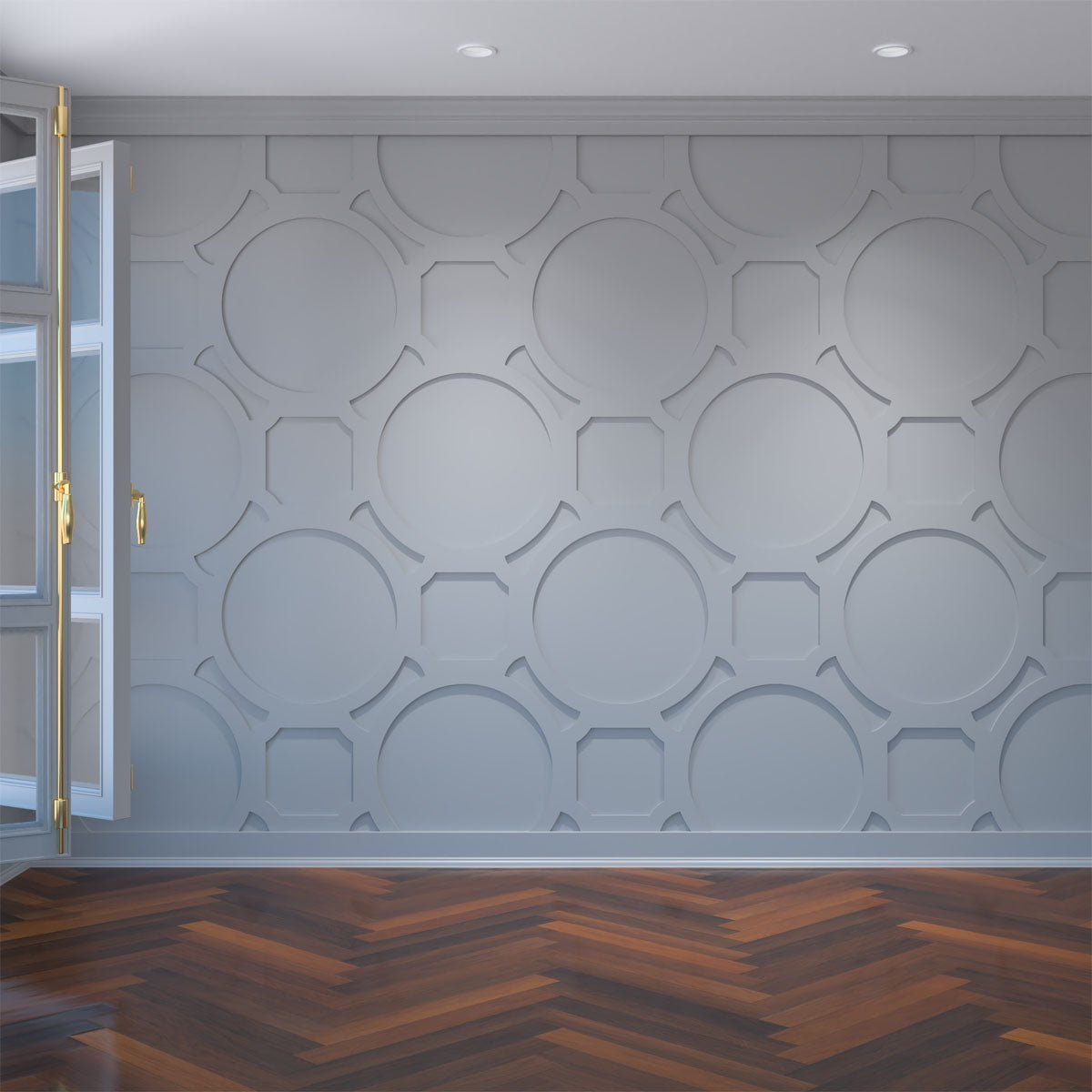 HILLROSE Decorative Wall Panel - CrownCornice Mouldings & Millworks Inc.