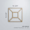 MARION Decorative Wall Panel - CrownCornice Mouldings & Millworks Inc.