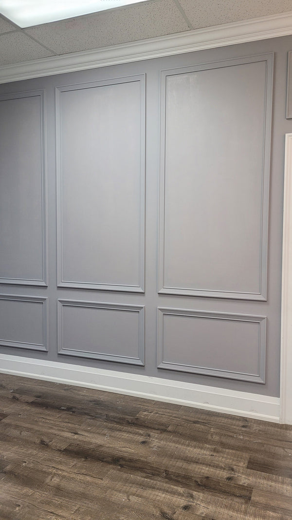 Applique Wainscoting - CrownCornice Mouldings & Millworks Inc.