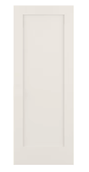 1 Panel Shaker Solid - Pre - Hung Door 1 3/8" Thickness With 4 5/8" Wood Jamb - CrownCornice Mouldings & Millworks Inc.