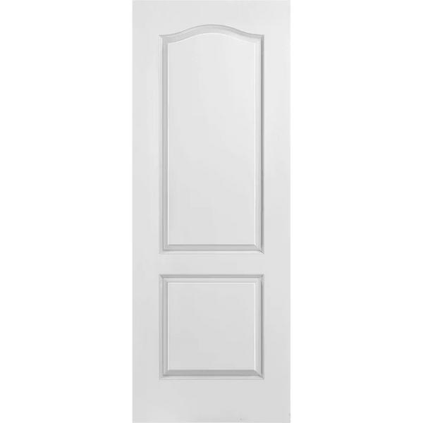 2 Panel Arch Hollow Core - Slab Door 1 3/8" Thickness - CrownCornice Mouldings & Millworks Inc.