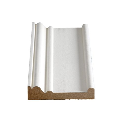 4 - 1/2" MDF Prmd Architrave - HEAD9 16FT PC - CrownCornice Mouldings & Millworks Inc.