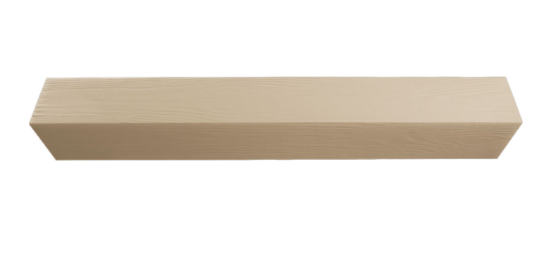 MENA FAUX WOOD CEILING BEAM- PRIMED TAN