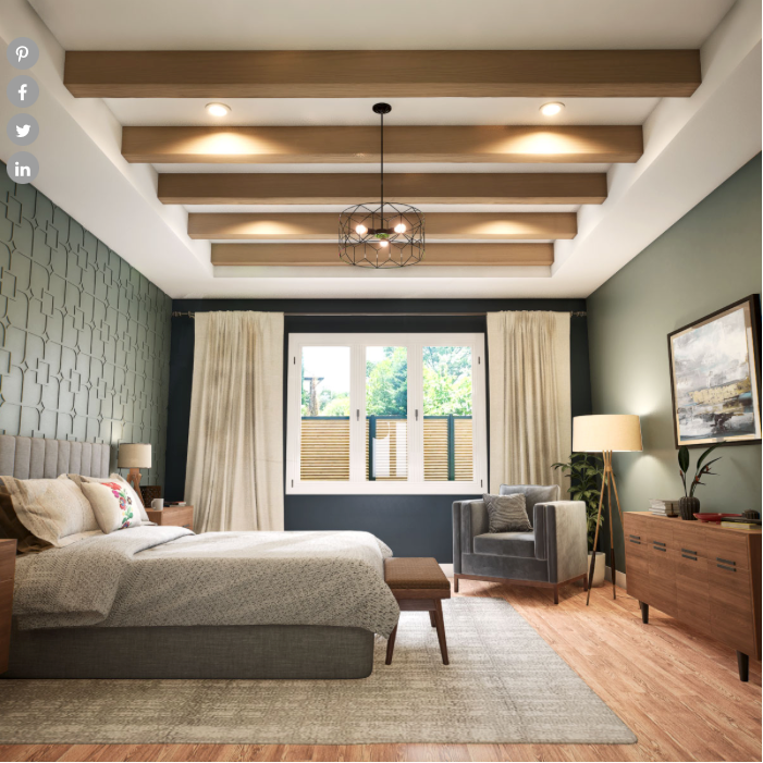 MENA FAUX WOOD CEILING BEAM- PRIMED TAN