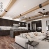 MENA FAUX WOOD CEILING BEAM- PRIMED TAN
