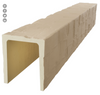 RECLAIMED AXED CUT FAUX WOOD CEILING BEAM - PRIMED TAN