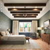 RECLAIMED AXED CUT FAUX WOOD CEILING BEAM - KONA BROWN