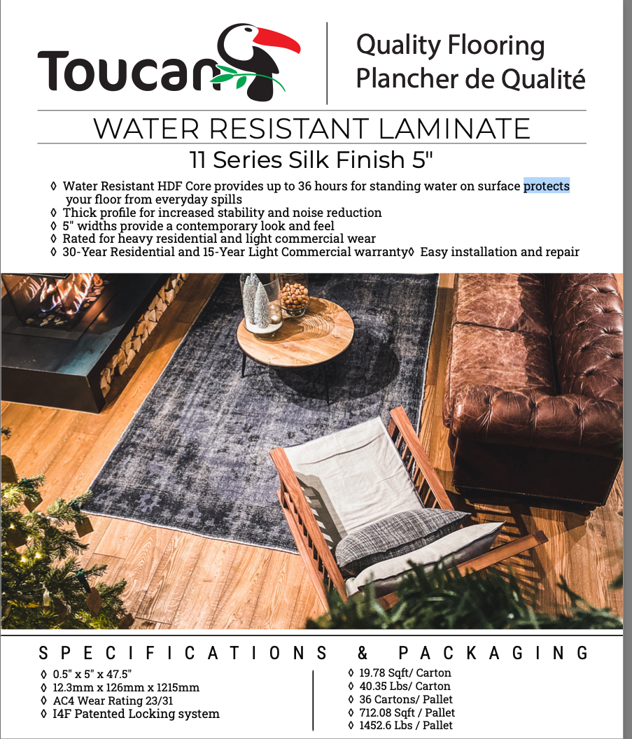 TF1123-F Nature Lite Laminate Flooring