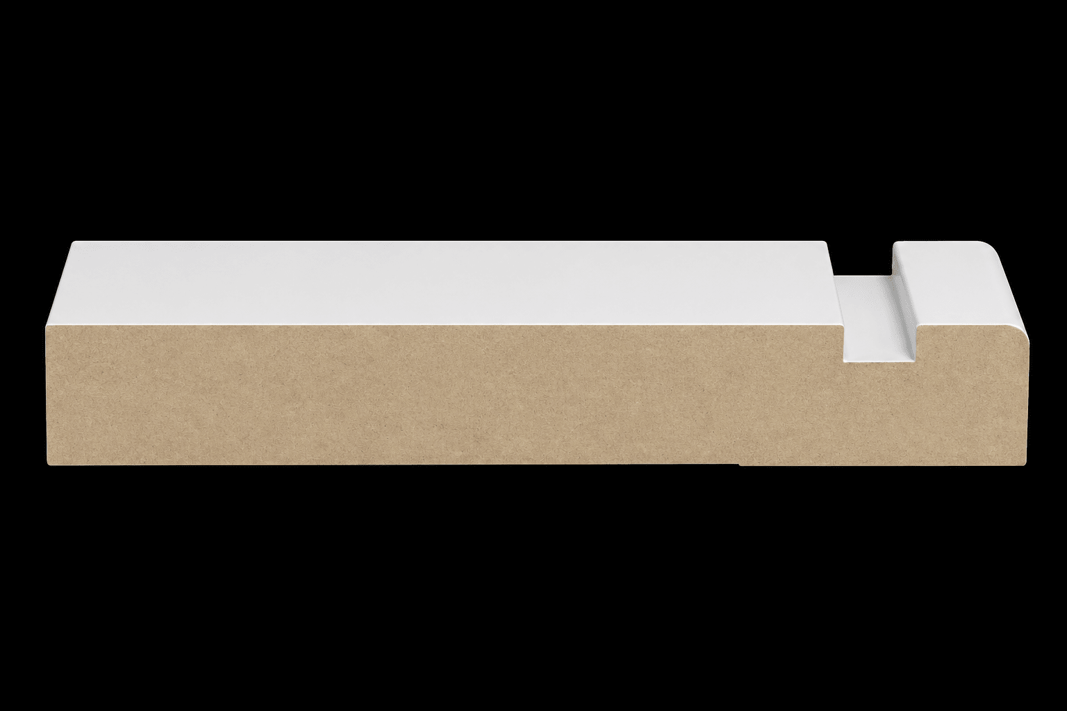 C - 09 – Contemporary Notch MDF Casing – 3 1/2