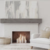 Hand Hewn Faux Wood Fireplace Mantel 4"X4" (Copy) - CrownCornice Mouldings & Millworks Inc.