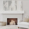 Hand Hewn Faux Wood Fireplace Mantel 4"X4" (Copy) - CrownCornice Mouldings & Millworks Inc.