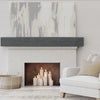 Hand Hewn Faux Wood Fireplace Mantel 6"x6" - CrownCornice Mouldings & Millworks Inc.