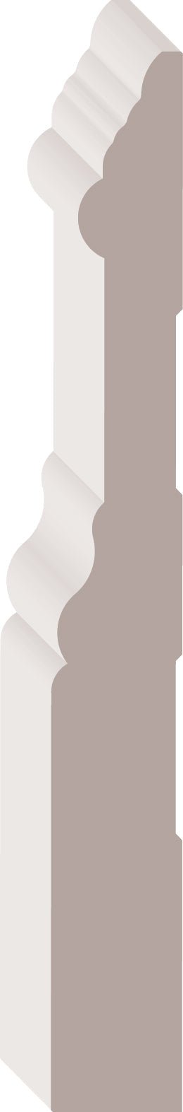 Inventory Clear Out — Alexandria 05709-9U192C Baseboard — 16 FT Piece - CrownCornice Mouldings & Millworks Inc.