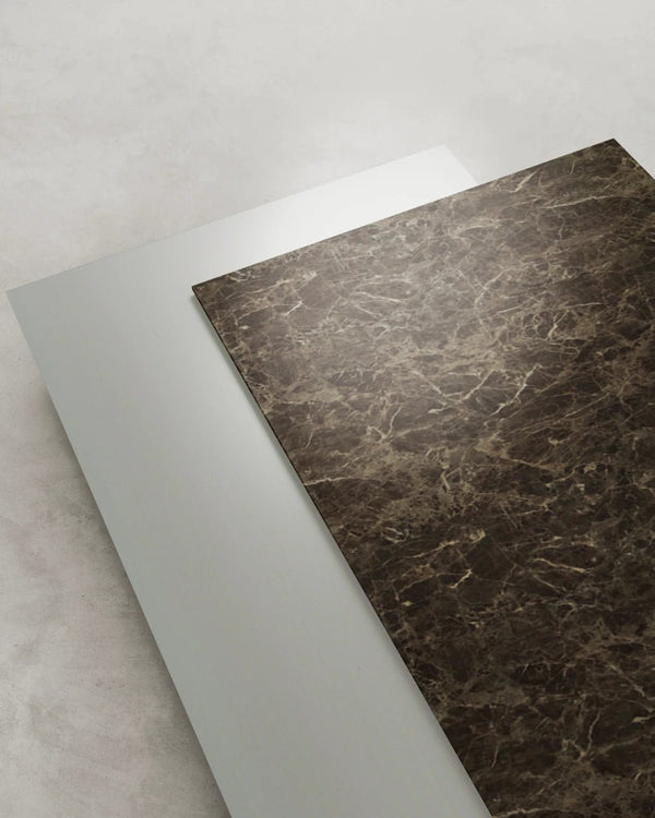 Marron Imperial Faux Wall Panel - CrownCornice Mouldings & Millworks Inc.