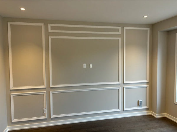 Modern Panel Moulding - Pm104 - 2" x 5/8"x 14' - CrownCornice Mouldings & Millworks Inc.