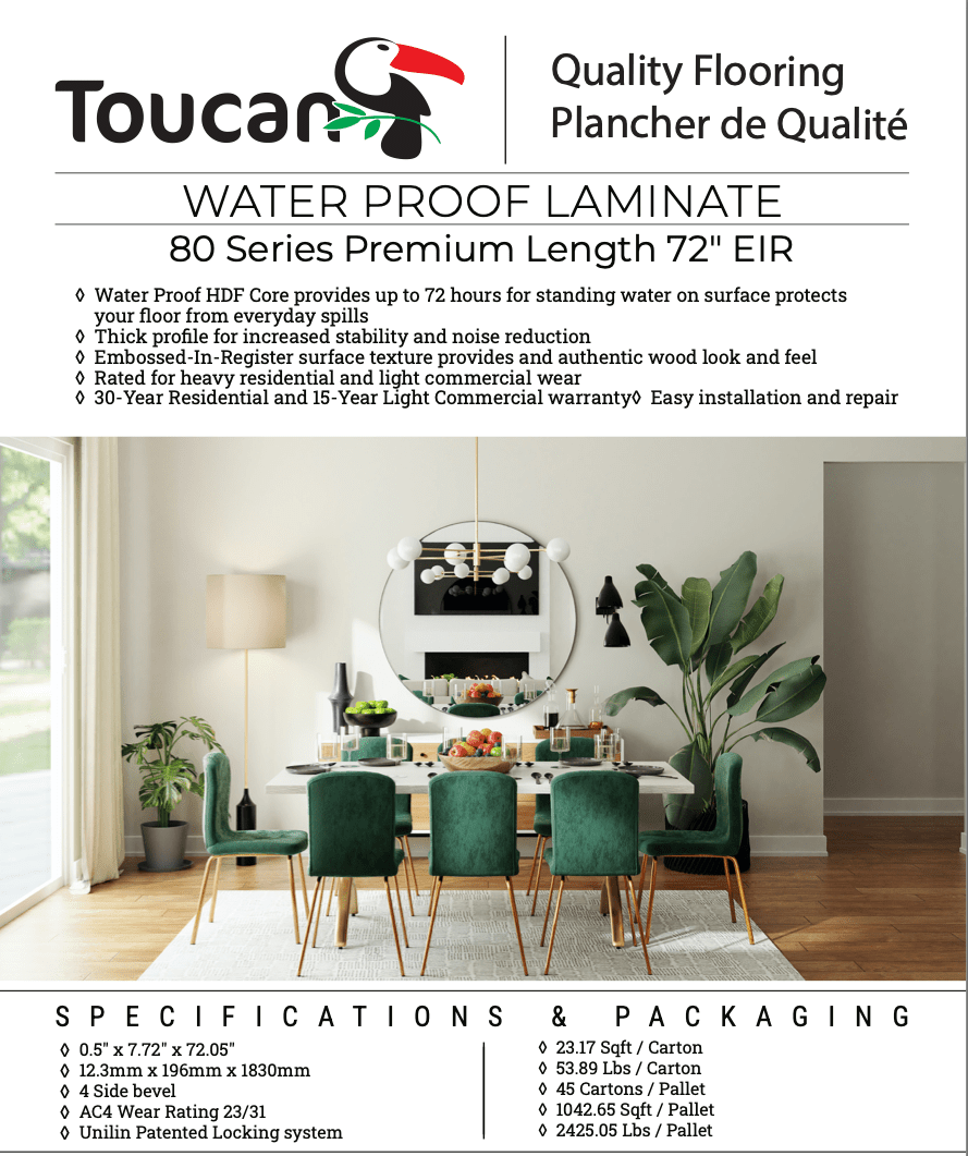 TF8003 Summer Hare Laminate Flooring - CrownCornice Mouldings & Millworks Inc.