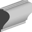 1-1/8" Panel Moulding PM102 (PC) - CrownCornice Mouldings & Millworks Inc.