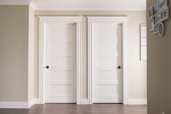 Conmore Smooth - Flat Panel Door - CrownCornice Mouldings & Millworks Inc.