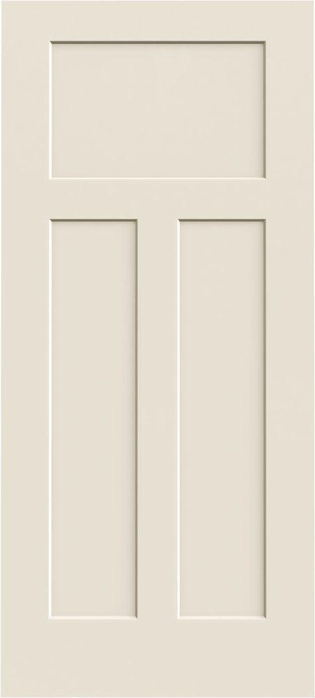 Craftsmen III Smooth- Flat Panel Door - CrownCornice Mouldings & Millworks Inc.