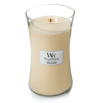 Woodwick Vanilla Bean Candle - CrownCornice Mouldings & Millworks Inc.